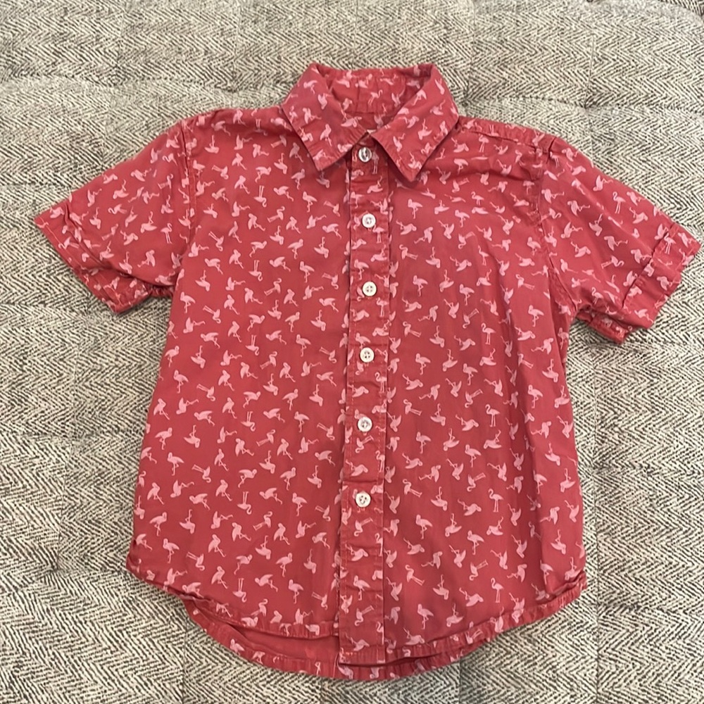 Sovereign Code flamingo shirt size 4
